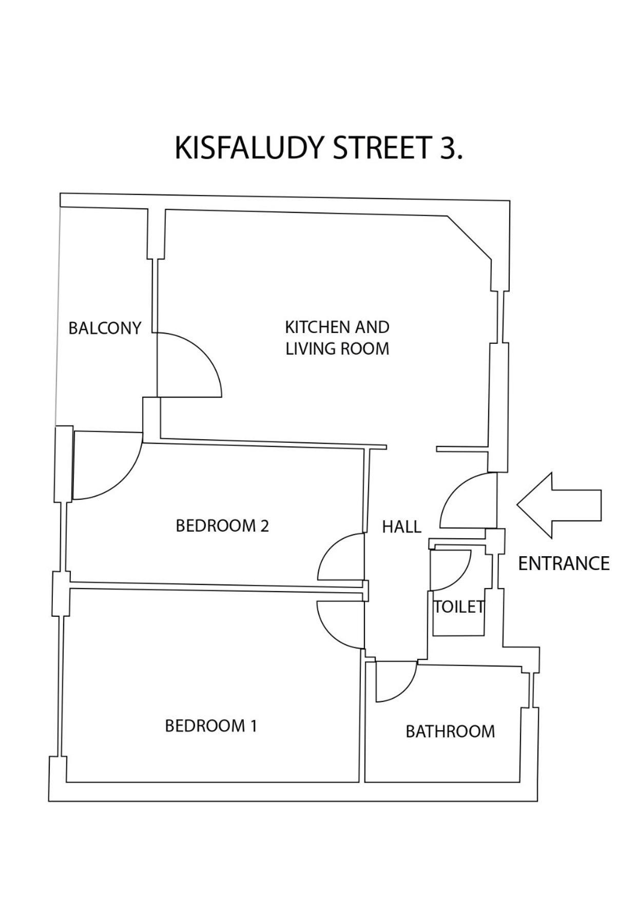 Two-Bedrooms Apartment Cbd Bp ブダペスト エクステリア 写真